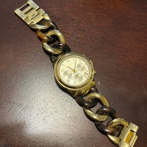 Michael Kors Toirtose Gold Link Watch
